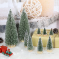 Christmas Decoration flocked Mini christmas tree ornament